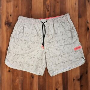Legends Luka Beige Athletic Shorts Men's XL Training Gym Workout Casual